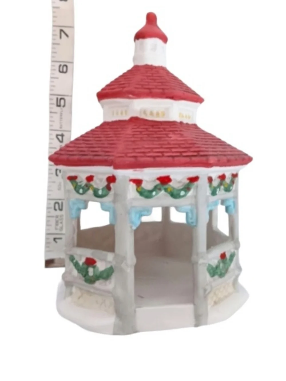 Vintage 1996 Dickens Gazebo Collectables | EUC | Hand Painted Porcelain